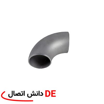 زانو جوشی 90 درزدار سایز 12 اینچ ایرانی استاندارد