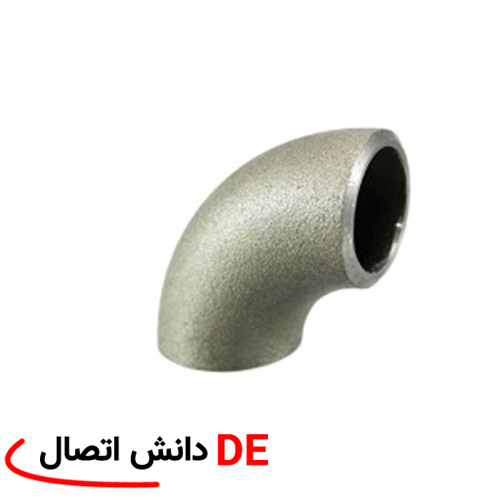 زانو جوشی 90 درزدار سایز 12 اینچ ایرانی استاندارد