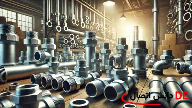 ایمنی هنگام نصب اتصالات گالوانیزه